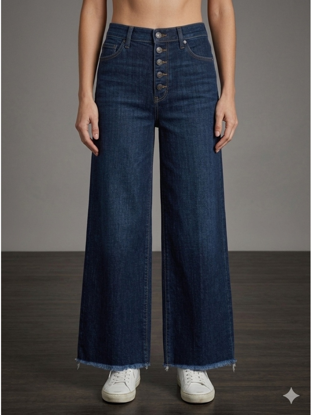 Veronica Beard Grant Wide Leg High Rise Jeans Size 26